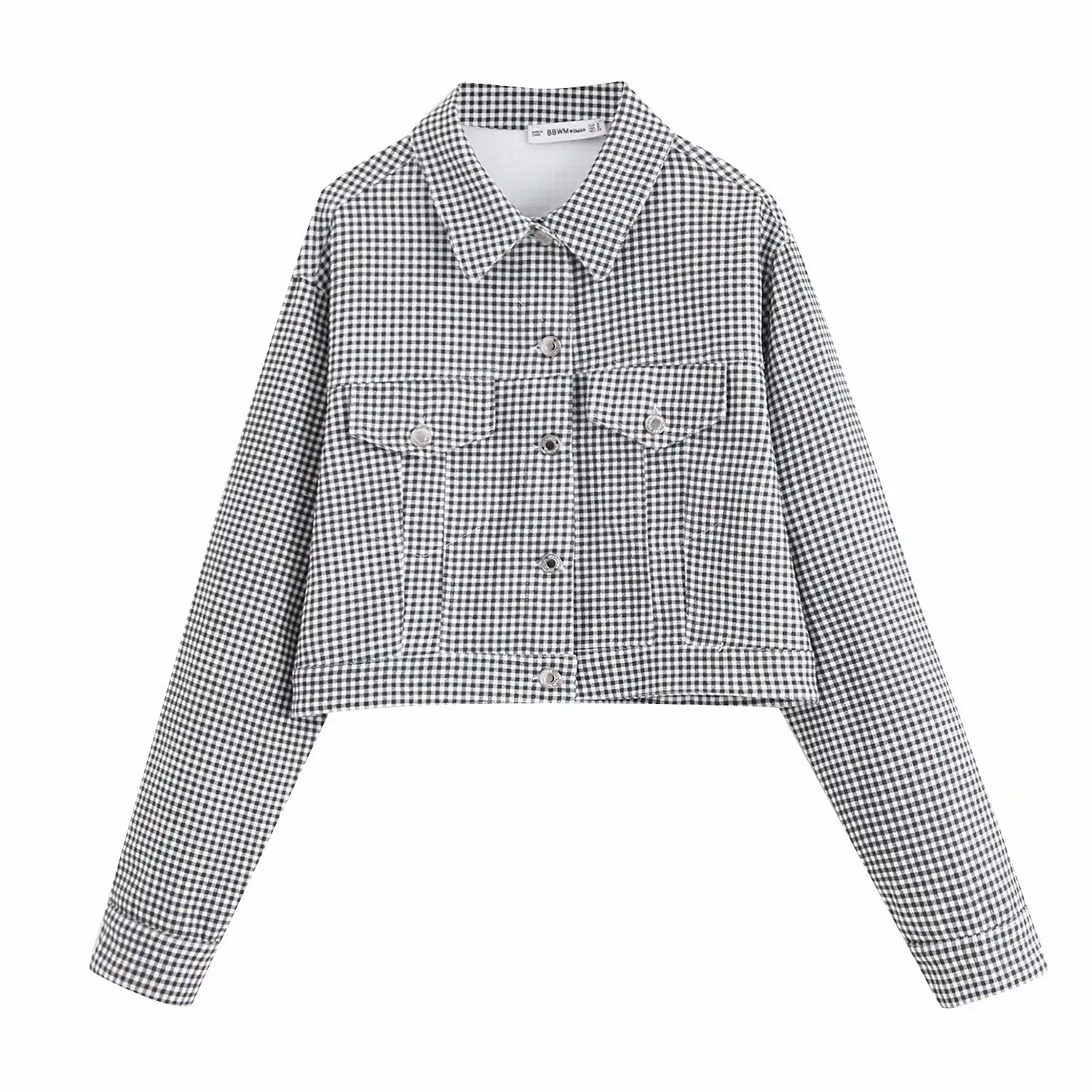 WOMEN'S Dress 2019 Autumn New Style Fold-down Collar Thousands of Birds Short Jacket Women's Y9435
WOMEN'S Dress 2019 Autumn New Style Fold-down Collar Thousands of Birds Short Jacket Women's Y9435