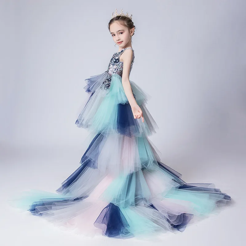 Flower Girl Dress Puffy Wedding party Dress Girl First Communion Eucharist Attended Princess Mopping the floor Evening Dress
Flower Girl Dress Puffy Wedding party Dress Girl First Communion Eucharist Attended Princess Mopping the floor Evening Dress