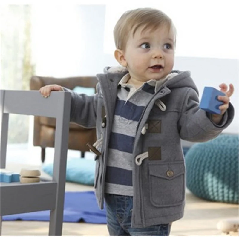 Фото Куртка для младенцев 2020 осенне-зимняя куртка малышей пальто детская теплая