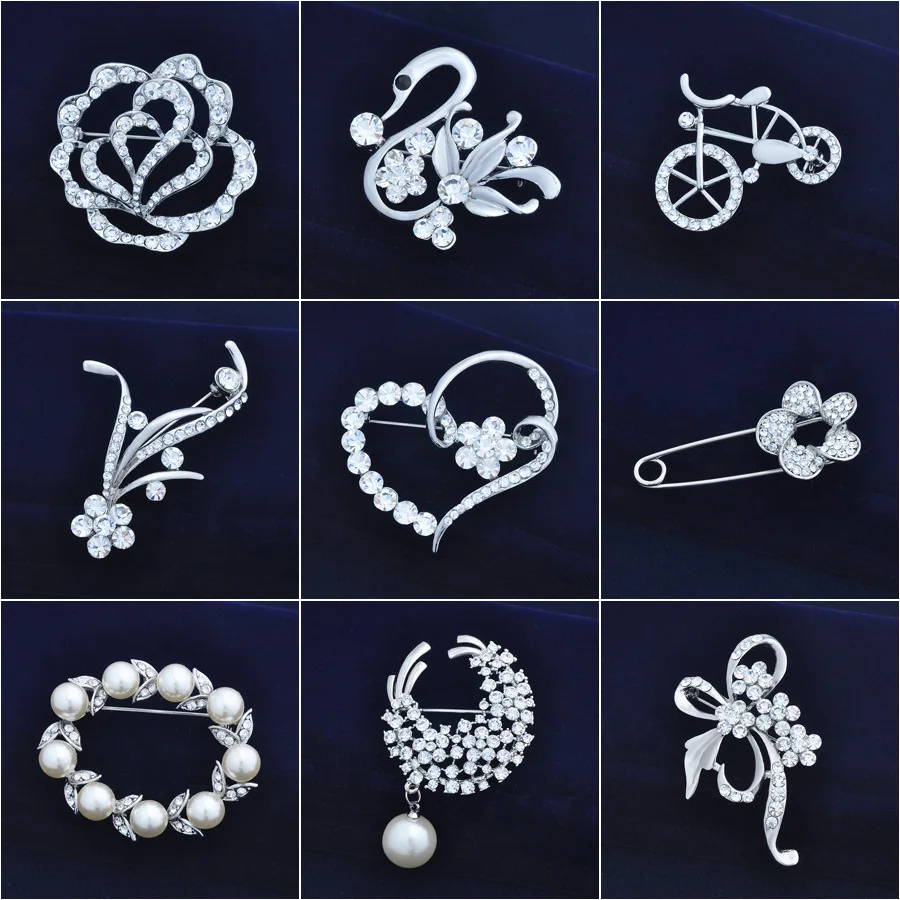 South Korea Accessories Cute Women's Brooch Elegant Simple Coat Sweater Cardigan Brooch Luxury Versatile Corsage Scarf Buckle
South Korea Accessories Cute Women's Brooch Elegant Simple Coat Sweater Cardigan Brooch Luxury Versatile Corsage Scarf Buckle