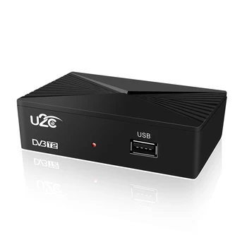 ABKT-U2C T2 90Mm Set-Top Box Dvb Wifi Usb Full Hd 1080P Smart Tv Box Receiver Black Plastic Eu Plug
ABKT-U2C T2 90Mm Set-Top Box Dvb Wifi Usb Full Hd 1080P Smart Tv Box Receiver Black Plastic Eu Plug