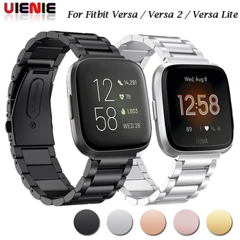 For Fitbit Versa 2 /Versa Lite Smart Watch Bracelet Stainless Steel Strap Metal Wristband Loop For Fitbit Versa Smart Watch Band
For Fitbit Versa 2 /Versa Lite Smart Watch Bracelet Stainless Steel Strap Metal Wristband Loop For Fitbit Versa Smart Watch Band