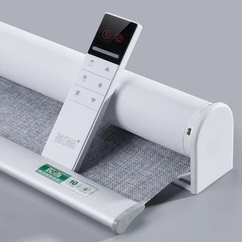 Motorized Roller Blinds Hard-Wired System Customized Size Compatible with Alexa Google Home via Broadlink 
Motorized Roller Blinds Hard-Wired System Customized Size Compatible with Alexa Google Home via Broadlink