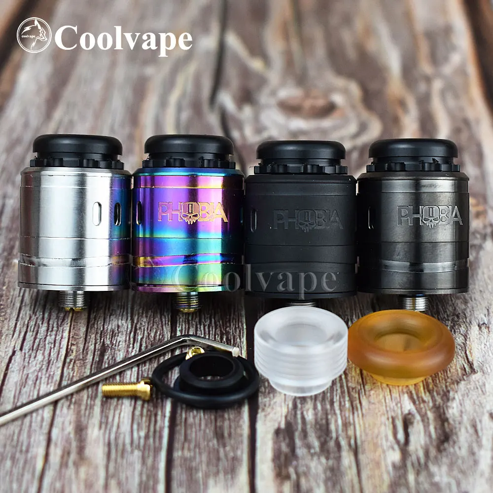 Phobia V2 RDA Rebuildable Tank Atomizer Dripping Tank with squonk BF PIN 24mm Diameter vs Hellbeast RDA Tank
Phobia V2 RDA Rebuildable Tank Atomizer Dripping Tank with squonk BF PIN 24mm Diameter vs Hellbeast RDA Tank