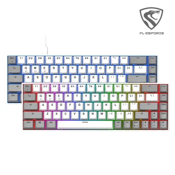 kailh&FL ESPORTS 68keys hot swap socket game mechanical keyboard with RGB backlight Wired USB Ergonomic keyboard For PC laptop
kailh&FL ESPORTS 68keys hot swap socket game mechanical keyboard with RGB backlight Wired USB Ergonomic keyboard For PC laptop