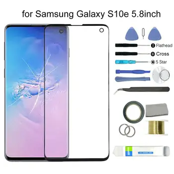 Replacement Front Glass Screen Lens Repair Kit for Samsung Galaxy S10e SM-G970F Glass Screen Touch Phone Accessories with tools
Replacement Front Glass Screen Lens Repair Kit for Samsung Galaxy S10e SM-G970F Glass Screen Touch Phone Accessories with tools