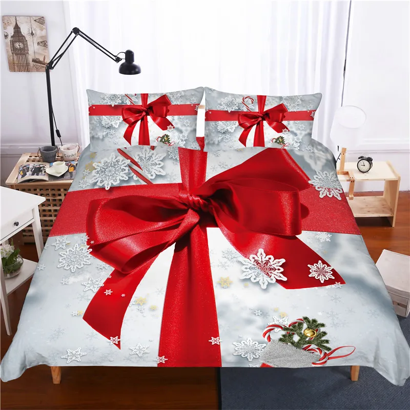3D Christmas duvet cover with pillowcase comforter bedding set Single size Snowman print bedlinen bed set Children gifts
3D Christmas duvet cover with pillowcase comforter bedding set Single size Snowman print bedlinen bed set Children gifts