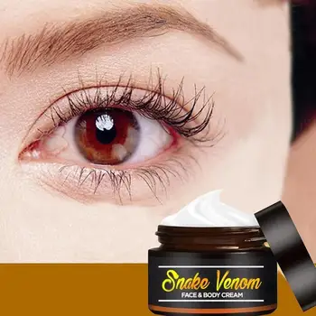 Snake Venom Eye Cream Dark Circle Eyes Bags Fat Granule Eye Care Essential Cream Anti-Aging Anti-Puffiness Moisturizing Eye Mask
Snake Venom Eye Cream Dark Circle Eyes Bags Fat Granule Eye Care Essential Cream Anti-Aging Anti-Puffiness Moisturizing Eye Mask