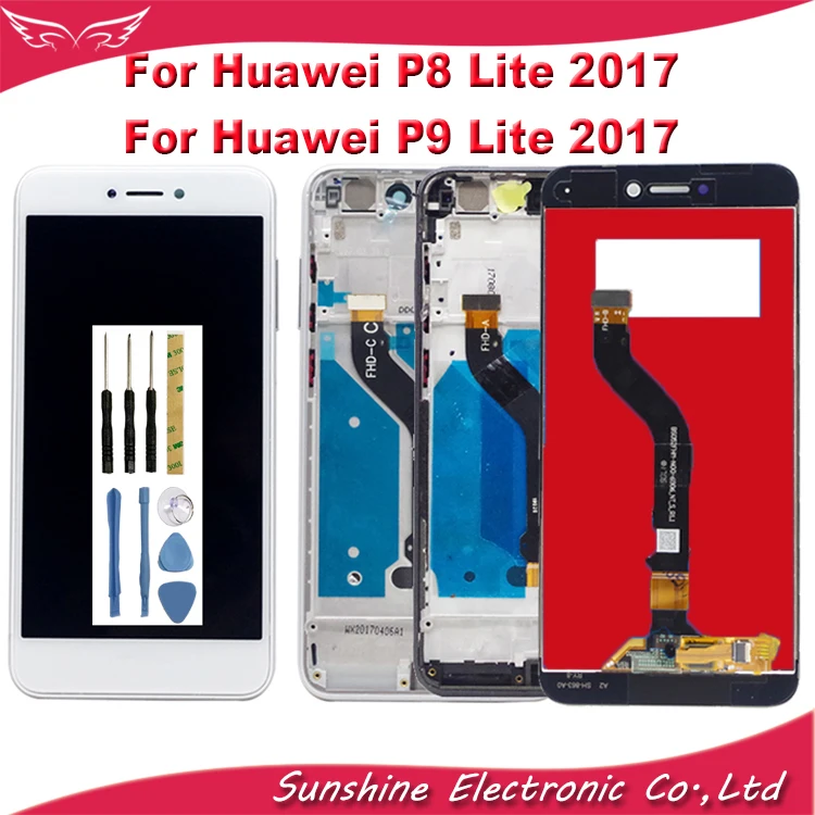 Tested LCD Display For Huawei P8 Lite 2017 P9 lite 2017 With Frame No Frame LCD Screen with Touch Sensor Complete Assembly
Tested LCD Display For Huawei P8 Lite 2017 P9 lite 2017 With Frame No Frame LCD Screen with Touch Sensor Complete Assembly