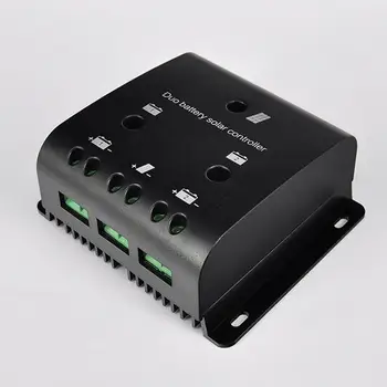 OLYS RV12V/10AMPPT Solar Charge Controller Module Solar Panel Regulator Dual Battery Charging Port Home Room Indication Black
OLYS RV12V/10AMPPT Solar Charge Controller Module Solar Panel Regulator Dual Battery Charging Port Home Room Indication Black