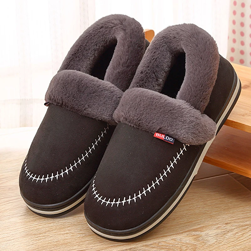 Winter Warm Home Slippers men Thick bottom short Plush Male slippers comfortable Soft slip on Slippers indoor Big Size New style
Winter Warm Home Slippers men Thick bottom short Plush Male slippers comfortable Soft slip on Slippers indoor Big Size New style
