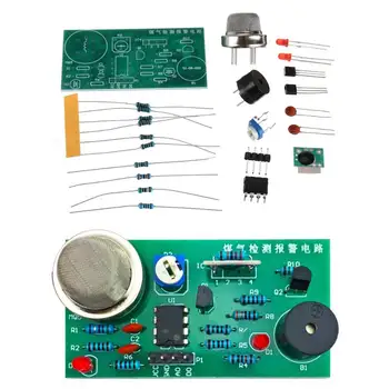 MQ5 Gas Detection and Alarm Circuit Board DIY Parts Support Sound and Light Alarm Sensor Kit Accessory
MQ5 Gas Detection and Alarm Circuit Board DIY Parts Support Sound and Light Alarm Sensor Kit Accessory
