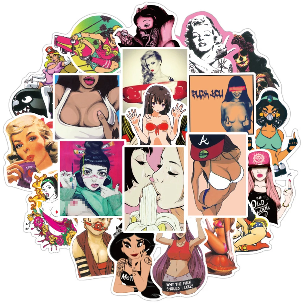 50pcs Sexy Girl Beauty Stickers Vintage For Notebook Stationery Scrapbook Laptop Waterproof Adesivos Adesivi Craft Supplies
50pcs Sexy Girl Beauty Stickers Vintage For Notebook Stationery Scrapbook Laptop Waterproof Adesivos Adesivi Craft Supplies