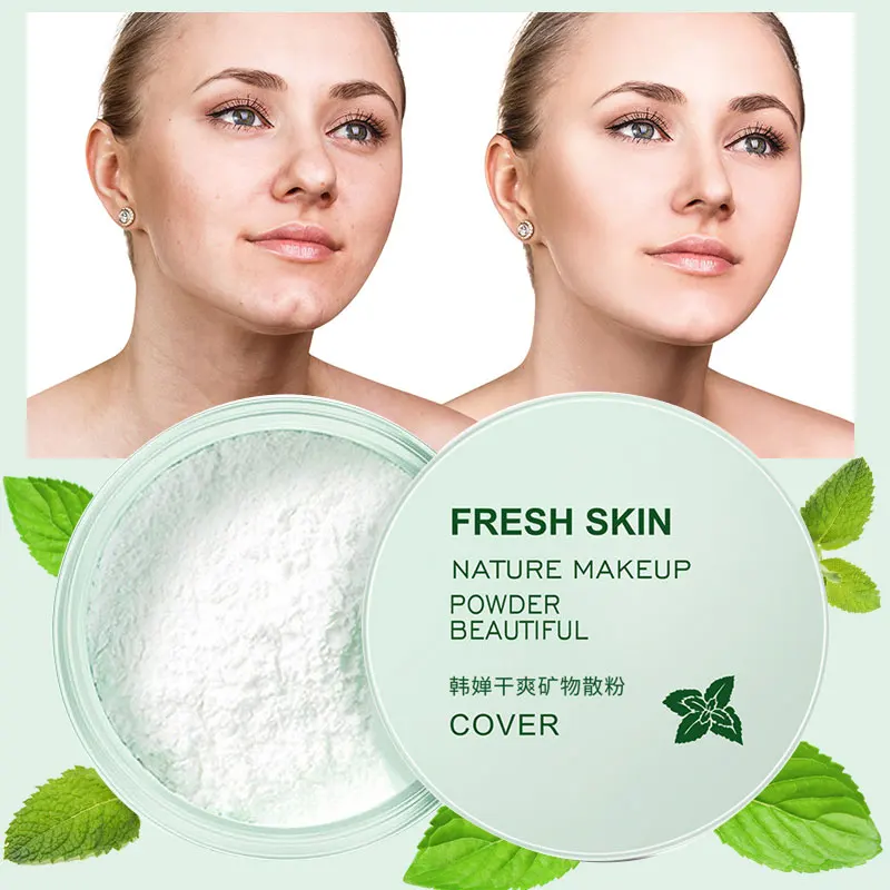 Loose Powder Oil Control Concealer Lasting Makeup Light Silky Fresh And Even Oil Control Cover Pores Mint Natural 5g
Loose Powder Oil Control Concealer Lasting Makeup Light Silky Fresh And Even Oil Control Cover Pores Mint Natural 5g