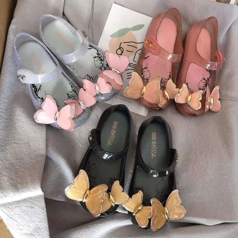 Фото 2020 новые мини Melissa Ultragirl девичьи прозрачные туфли сандалии новая детская обувь
