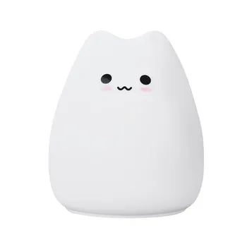 Silicone Touch Sensor LED Night Light For Children 7colourful creative Night Light Cartoon Cat LED Night Lamp for baby bedroom
Silicone Touch Sensor LED Night Light For Children 7colourful creative Night Light Cartoon Cat LED Night Lamp for baby bedroom