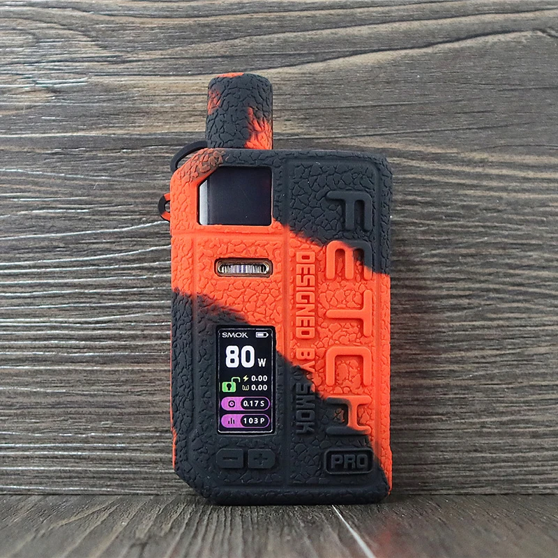 Силиконовый чехол для SMOK Fetch Pro Pod 2 шт. 80 Вт текстурированная оболочка вейпа