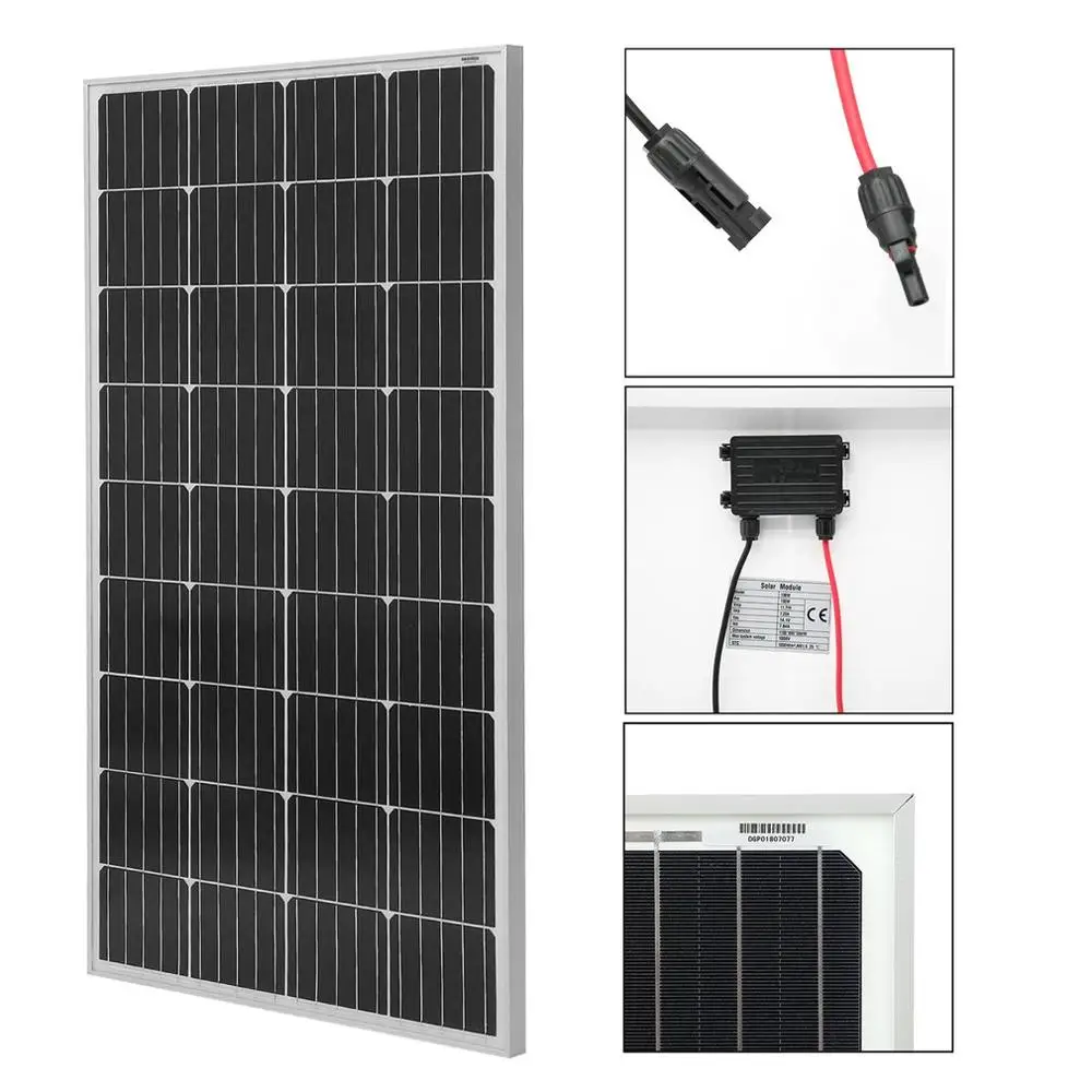 New 130W Polycrystalline Solar Power System Module Solar Panel 12V Battery Charging For Off Grid RV Boat Motorhome
New 130W Polycrystalline Solar Power System Module Solar Panel 12V Battery Charging For Off Grid RV Boat Motorhome