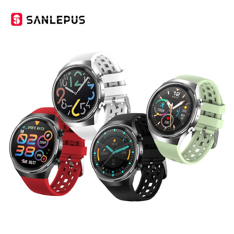 Новинка 2020 Смарт часы SANLEPUS QS8 с Bluetooth вызовами для мужчин и женщин