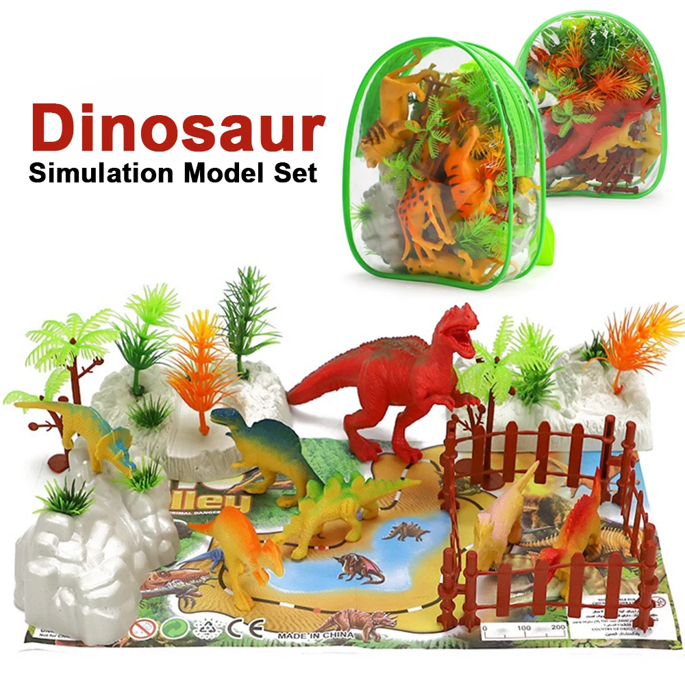 With Bag Dinosaur Simulation Model Set Military Pirate Animal Model Set Scenario Stimulation Games Educational Toys for Children
With Bag Dinosaur Simulation Model Set Military Pirate Animal Model Set Scenario Stimulation Games Educational Toys for Children
