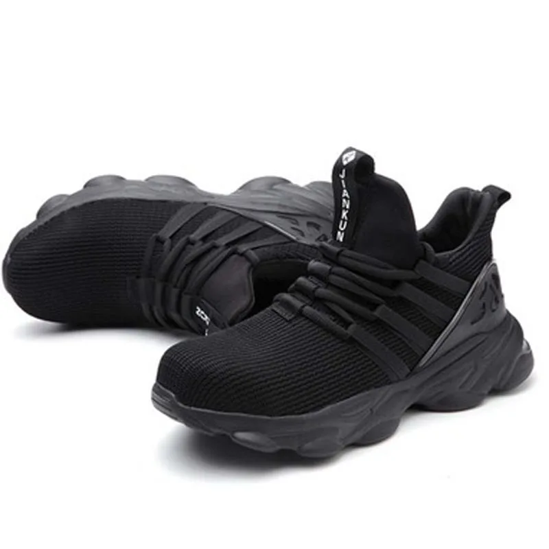 Lightweight and comfortablefor work safety shoes non-slip steel toe cap wear resistant breathable work shoes image 4