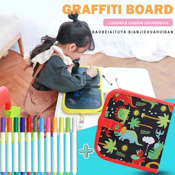 educational toys Portable Soft Graffiti Erasable Animal Picture Book toys DIY Drawing Board 12ML Toys развивающие игрушки
educational toys Portable Soft Graffiti Erasable Animal Picture Book toys DIY Drawing Board 12ML Toys развивающие игрушки