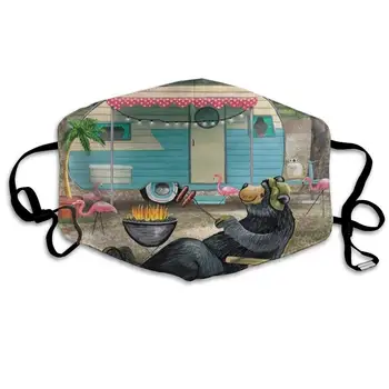 NiYoung Unisex Fashion Anti Dust Pollution Outdoor Mouth Mask with Adjustable Ear Loops, Protection Warm Windproof Happy Camper
NiYoung Unisex Fashion Anti Dust Pollution Outdoor Mouth Mask with Adjustable Ear Loops, Protection Warm Windproof Happy Camper