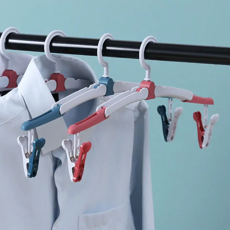Nordic Plastic Retractable Hanger Home Travel Portable Foldable Multifunctional Clothes Support Non-slip Seamless Hanger
Nordic Plastic Retractable Hanger Home Travel Portable Foldable Multifunctional Clothes Support Non-slip Seamless Hanger