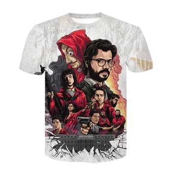 Mens La Casa De Papel Cool T shirt Man Summer streetwear 2020 New Arrival off white Short Sleeve t-shirt wholesalers oversize
Mens La Casa De Papel Cool T shirt Man Summer streetwear 2020 New Arrival off white Short Sleeve t-shirt wholesalers oversize