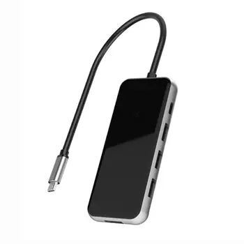 5 in 1 Type-C to HDMI PD Charging 3 USB 3.0 Ports Hub Adapter Dock for PC Laptop
5 in 1 Type-C to HDMI PD Charging 3 USB 3.0 Ports Hub Adapter Dock for PC Laptop