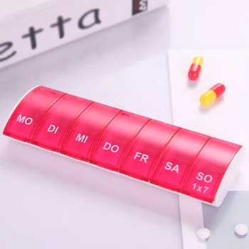 Storage Organizer Medicine Box Rectangle Portable Dispenser Pill Case Holder Weekdays 7 Days Weekly Slot Mini Home Tablet
Storage Organizer Medicine Box Rectangle Portable Dispenser Pill Case Holder Weekdays 7 Days Weekly Slot Mini Home Tablet