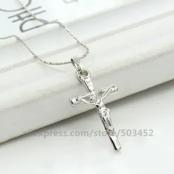 400pcs/lot Fashion Jesus Cross Pendant Necklace Se Moda Chokers Necklaces Friends Gift Long Necklace Factory Price подвеска
400pcs/lot Fashion Jesus Cross Pendant Necklace Se Moda Chokers Necklaces Friends Gift Long Necklace Factory Price подвеска