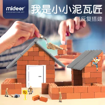 Mideer Milu Small Bricklayer Children's Mini Three-dimensional Simulation Building House Brick & Tile World Building Model Toy
Mideer Milu Small Bricklayer Children's Mini Three-dimensional Simulation Building House Brick & Tile World Building Model Toy
