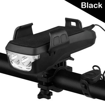 Bicycle Phone stand Holder 4 IN 1 Multifunction Design Bike Front Light Flashlight Horn 2000/4000 Power Bank Bike Phone Holder
Bicycle Phone stand Holder 4 IN 1 Multifunction Design Bike Front Light Flashlight Horn 2000/4000 Power Bank Bike Phone Holder