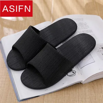 ASIFN Men's Slippers Summer Bathroom Slides Home Non-slip Flip Flops Couple Non-slip PVC House Soft Bottom Light Slippers Male
ASIFN Men's Slippers Summer Bathroom Slides Home Non-slip Flip Flops Couple Non-slip PVC House Soft Bottom Light Slippers Male