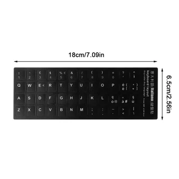 Durable Durable Russian/French/Spanish/Japanese/German/Arabic/Korean/Italian Keyboard Language Sticker Black Background with for
Durable Durable Russian/French/Spanish/Japanese/German/Arabic/Korean/Italian Keyboard Language Sticker Black Background with for