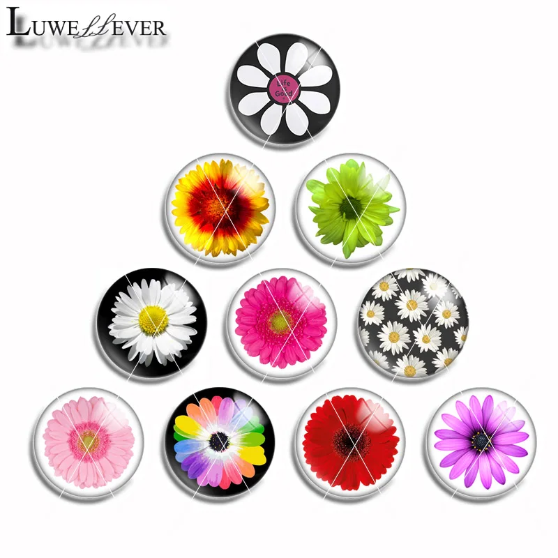 10mm 12mm 14mm 16mm 20mm 25mm 463 10pcs/lot Daisy Mix Round Glass Cabochon Jewelry Finding 18mm Snap Button Charm Bracelet
10mm 12mm 14mm 16mm 20mm 25mm 463 10pcs/lot Daisy Mix Round Glass Cabochon Jewelry Finding 18mm Snap Button Charm Bracelet