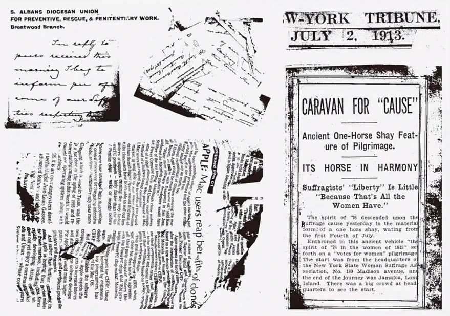 Старая прозрачная штамп newpaper для скрапбукинга Прозрачная силиконовая резина