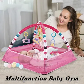 2020 Children's Mat 80*80*50cmTapete Infantil Baby Play Mat Kids Rug Baby Gym Fitness Frame Activity Baby Toys Early Education 
2020 Children's Mat 80*80*50cmTapete Infantil Baby Play Mat Kids Rug Baby Gym Fitness Frame Activity Baby Toys Early Education