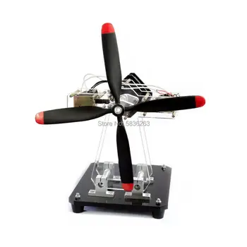 DIY Star Engine 4W Electromagnet Engine Acrylic Multi-Cylinder Engine Can Start Quiet And Durable Aircraft Engine Model
DIY Star Engine 4W Electromagnet Engine Acrylic Multi-Cylinder Engine Can Start Quiet And Durable Aircraft Engine Model