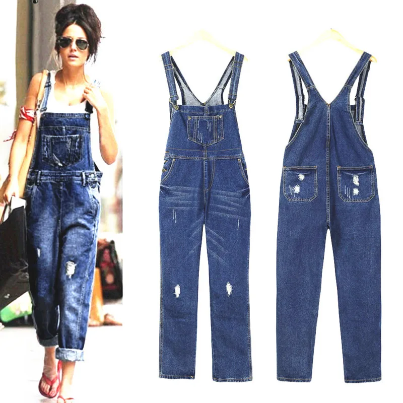 Adjustable Strap Jeans Women Basic Female Denim Pants Plus Size Rompers Jumpsuit Jeans Loose Overalls Suspender Pants Autumn
Adjustable Strap Jeans Women Basic Female Denim Pants Plus Size Rompers Jumpsuit Jeans Loose Overalls Suspender Pants Autumn