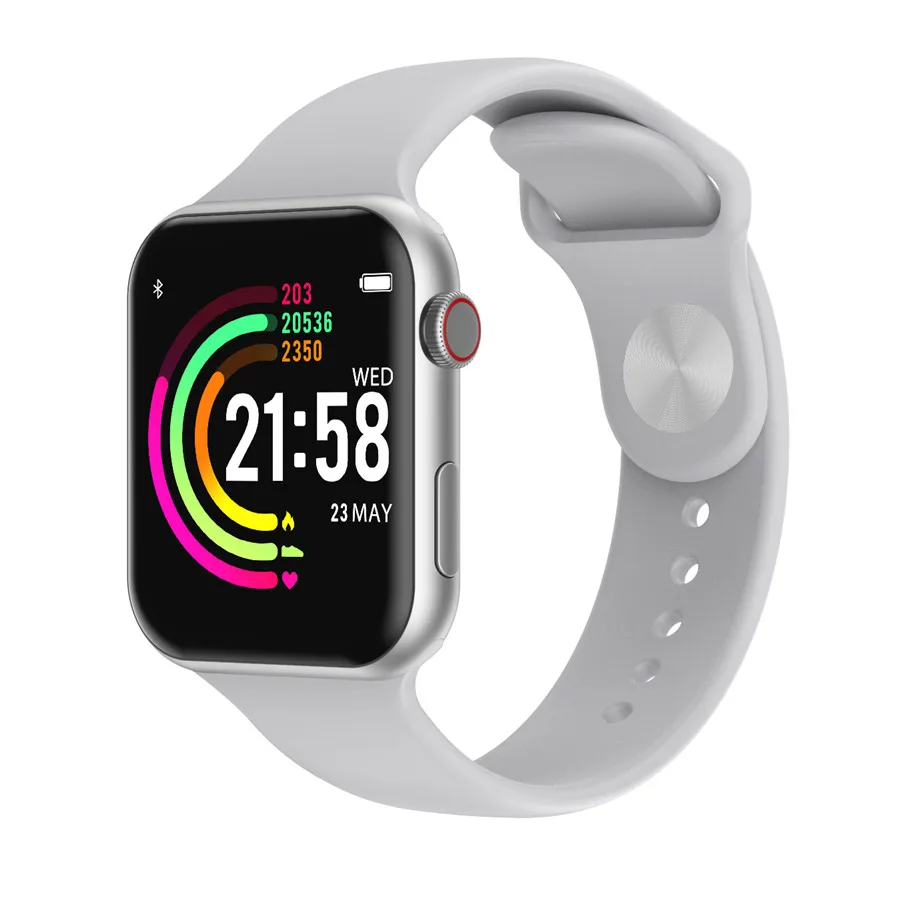 Smart Watch 1.54" Full Touch Screen Heart Rate Blood Pressure Monitor Ip67 Waterproof Sport Smartwatch Students Adults F10