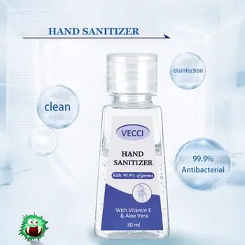 30ML Hand Sanitizer Prevent Bacteria Disposable Disinfection Long-Lasting Sterilization Speed Dry Hand Lotion Gel
30ML Hand Sanitizer Prevent Bacteria Disposable Disinfection Long-Lasting Sterilization Speed Dry Hand Lotion Gel