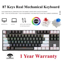 RGB Leaven RGB 87 Keys Mix Keycap Color True Mechanical Gaming Keyboard Keyboard RGB Keyboard PC Keyboard/RGB/Gaming
RGB Leaven RGB 87 Keys Mix Keycap Color True Mechanical Gaming Keyboard Keyboard RGB Keyboard PC Keyboard/RGB/Gaming