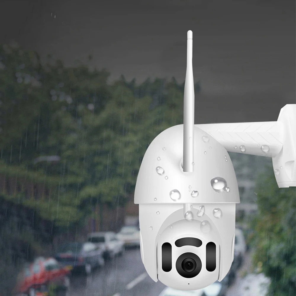 Xiaovv Smart WIFI HD 1080P IP Camera 360° PTZ Rotation H.265 Waterproof Support 8 LEDS Infrared Night Version APP Camera
Xiaovv Smart WIFI HD 1080P IP Camera 360° PTZ Rotation H.265 Waterproof Support 8 LEDS Infrared Night Version APP Camera
