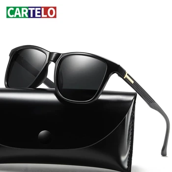 CARTELO Sunglasses Classic Square Glasses Male Fashion Black Sunglass UV400 Coating Lens Driving Eyewear For Men/Wome 
CARTELO Sunglasses Classic Square Glasses Male Fashion Black Sunglass UV400 Coating Lens Driving Eyewear For Men/Wome