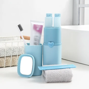 8PCS/ Set Tumbler Set Bathroom Accessories Set Wash Kit Toothbrush Toothpaste Towel Comb Mirror Portable Travel Camping Set
8PCS/ Set Tumbler Set Bathroom Accessories Set Wash Kit Toothbrush Toothpaste Towel Comb Mirror Portable Travel Camping Set