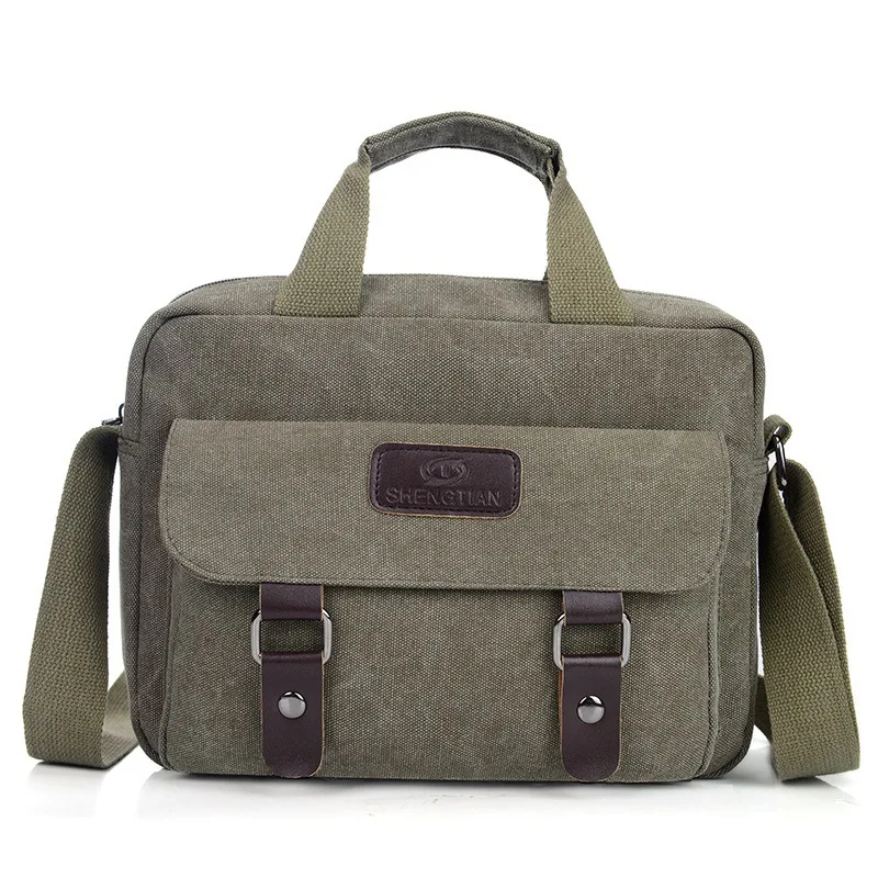 2019 New Business Casual Canvas Men's Bag Diagonal Cross Retro Solid Color Horizontal Section Square Mens Handbag
2019 New Business Casual Canvas Men's Bag Diagonal Cross Retro Solid Color Horizontal Section Square Mens Handbag