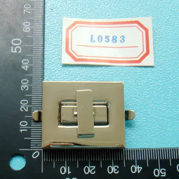 10 sets/lot square Shape High Quality Twist Turn Lock Clasp Closure Women Handbag Parts retangle Hardware Accessories DIY L0583 
10 sets/lot square Shape High Quality Twist Turn Lock Clasp Closure Women Handbag Parts retangle Hardware Accessories DIY L0583