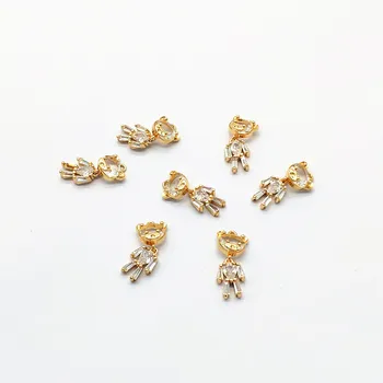 New arrival! 22x10mm 50pcs Cubic Zirconia/Crystal Bear charm for Hand Made Earrings DIY parts,Jewelry Findings & Components
New arrival! 22x10mm 50pcs Cubic Zirconia/Crystal Bear charm for Hand Made Earrings DIY parts,Jewelry Findings & Components
